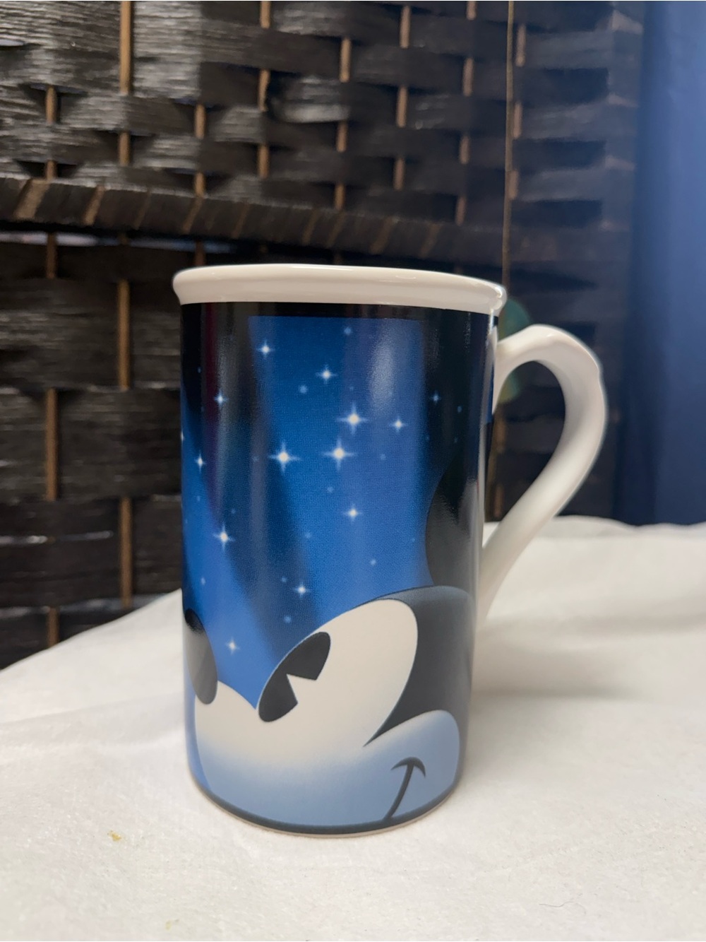 Disney Blue Starry Mickey Ceramic Mug